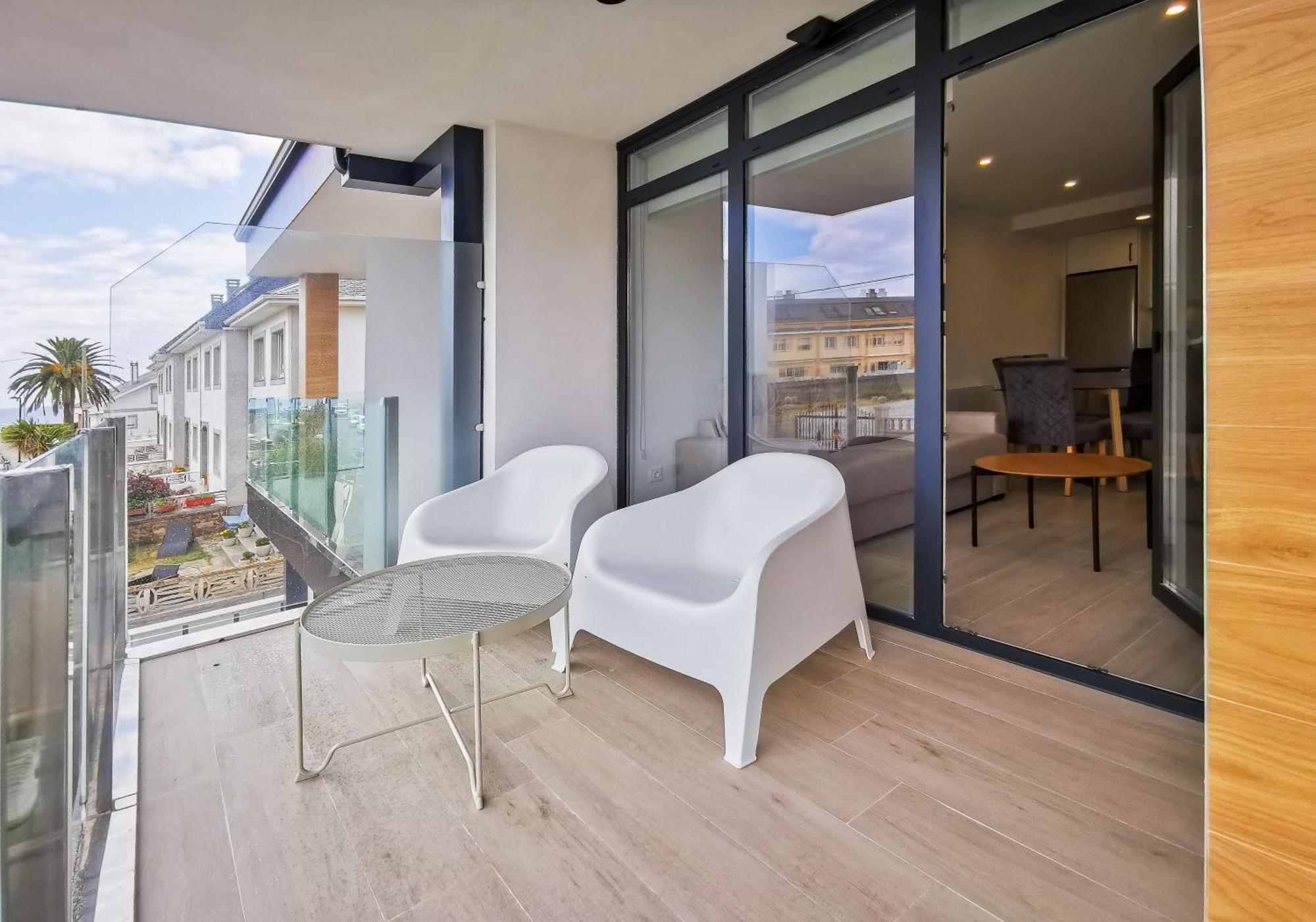 Apartamento Duerming Playa De Foz Vut Exterior foto