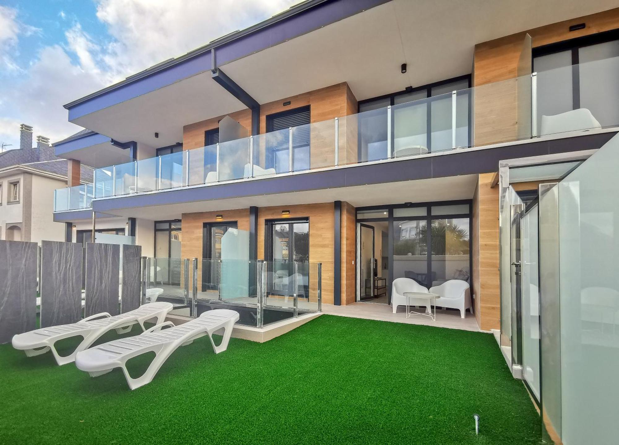 Apartamento Duerming Playa De Foz Vut Exterior foto